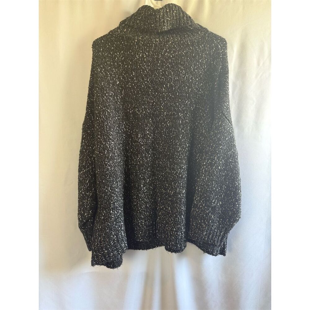 Eloquii Women's Plus Size 22 Chunky Knit Turtleneck Sweater Multicolor - Picture 3 of 3